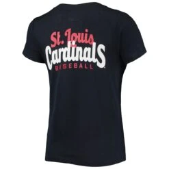 Women's St. Louis Cardinals New Era Navy 2-Hit Front Twist Burnout T-Shirt 7 Women's St. Louis Cardinals New Era Navy 2-Hit Front Twist Burnout T-Shirt -Baseball Peripherals Store womens new era navy st louis cardinals 2 hit front twist burnout t shirt pi4684000 altimages ff 4684292 8d136972647e061a0e9calt3 full