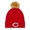 Women's Cincinnati Reds New Era Red Snowy Cuffed Knit Hat With Pom -Baseball Peripherals Store womens new era red cincinnati reds snowy cuffed knit hat with pom ss5 p 4681512pv 1u gostdae41qwn4fgqfcggv 8frd8vzxf9henaejnp3e