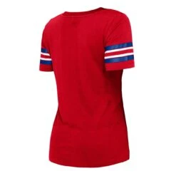 Women's Texas Rangers New Era Red Team Stripe T-Shirt -Baseball Peripherals Store womens new era red texas rangers team stripe t shirt ss5 p 4995219pv 3u 5xhkssoh53cvkm2hxjvuv ffnpzsyrtu9kvhtgywev