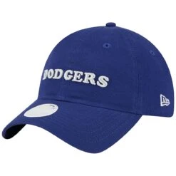 Women's Los Angeles Dodgers New Era Royal Shoutout 9TWENTY Adjustable Hat