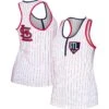 Women's St. Louis Cardinals New Era White Pinstripe Henley Racerback Tank Top -Baseball Peripherals Store womens new era white st louis cardinals pinstripe henley racerback tank top ss5 p 4996623pv 1u ncsqoozve6dinxrc5in2v kqrrk08w0xrrfgqsgrsv
