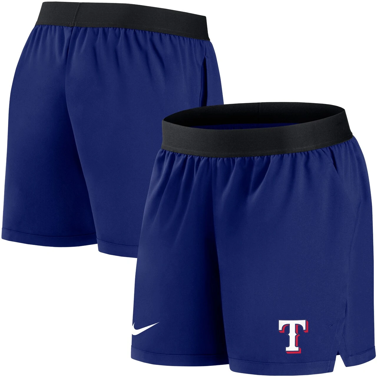 Women's Texas Rangers Nike Royal Authentic Collection Flex Vent Max Performance Shorts 3 Women's Texas Rangers Nike Royal Authentic Collection Flex Vent Max Performance Shorts