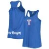 Women's Texas Rangers Soft As A Grape Royal Front & Back Tank Top -Baseball Peripherals Store womens soft as a grape royal texas rangers front and back tank top pi4222000 altimages ff 4222049 216ab5b3356df6791339alt1 full