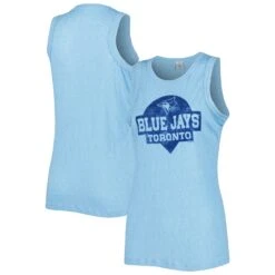 Women's Toronto Blue Jays Soft As A Grape Royal Tri-Blend Tank Top