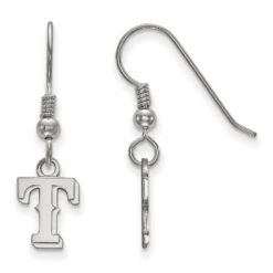 Women's Texas Rangers Sterling Silver Extra-Small Dangle Earrings