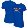 Women's Toronto Blue Jays Tiny Turnip Royal Hat Crossbats T-Shirt -Baseball Peripherals Store womens tiny turnip royal toronto blue jays hat crossbats t shirt ss5 p 5304049pv 1u ujatwopq4dqsxjf8vmbfv dru0gf4cpa6notiinv0c