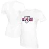 Women's Atlanta Braves Tiny Turnip White Base Stripe T-Shirt 1 Women's Atlanta Braves Tiny Turnip White Base Stripe T-Shirt -Baseball Peripherals Store womens tiny turnip white atlanta braves base stripe t shirt pi4757000 altimages ff 4757429 fb6290cff18dac191bb1alt1 full