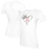 Women's Baltimore Orioles Tiny Turnip White Baseball Tiara Heart T-Shirt -Baseball Peripherals Store womens tiny turnip white baltimore orioles baseball tiara heart t shirt pi4758000 altimages ff 4758155 0306b9172958cd58ee8aalt1 full