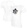 Women's New York Yankees Tiny Turnip White Baseball Bow T-Shirt 1 Women's New York Yankees Tiny Turnip White Baseball Bow T-Shirt -Baseball Peripherals Store womens tiny turnip white new york yankees baseball bow t shirt pi4757000 altimages ff 4757535 597ad0495c6c66454b14alt1 full