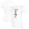 Women's Texas Rangers Tiny Turnip White Baseball Babes T-Shirt -Baseball Peripherals Store womens tiny turnip white texas rangers baseball babes t shirt pi4757000 altimages ff 4757214 0684764e925fad1b105ealt1 full