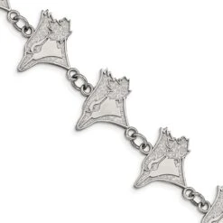 Women's Toronto Blue Jays Logo Bracelet With Extension 6 Women's Toronto Blue Jays Logo Bracelet With Extension -Baseball Peripherals Store womens toronto blue jays logo bracelet with extension pi3640000 altimages ff 3640876 da31a70f6b8093716f47alt2 full