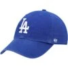 Youth Los Angeles Dodgers '47 Royal Team Logo Clean Up Adjustable Hat
