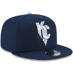 Youth Kansas City Royals New Era Navy 2022 City Connect 9FIFTY Snapback Adjustable Hat -Baseball Peripherals Store youth new era navy kansas city royals 2022 city connect 9fifty snapback adjustable hat pi4464000 altimages ff 4464406 af94db1b27f0decfd403alt3 full